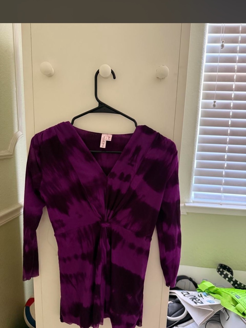 Sweet Pea by Stacy Frati Purple Lightweight Top